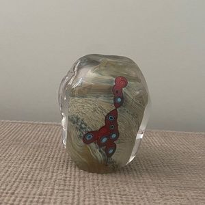 Handblown Glass Paperweight
